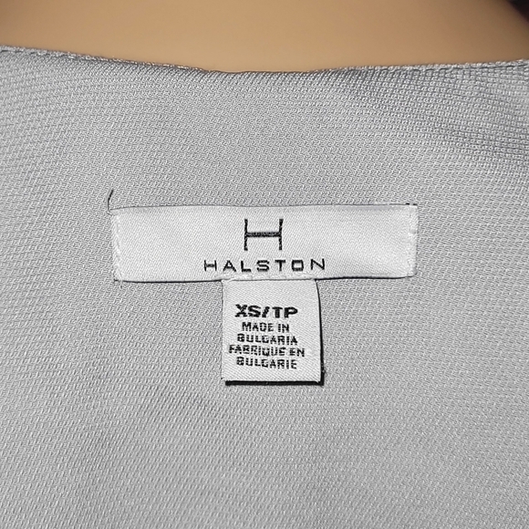 Halston | Sleeveless Maxi Cardigan/Open Vest - Picture 6 of 8